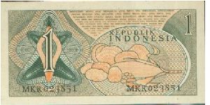 Banknote from Indonesia