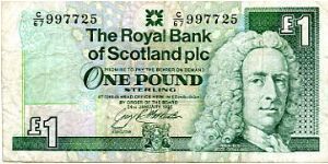 George Matthewson, Chief Executive
£1  24 jan  1996
Front Lord Ilay
Rev Edinburgh Castle 
Watermark Lord Ilay's Head Banknote