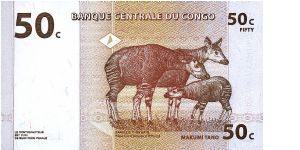 Banknote from Congo