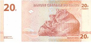 Banknote from Congo