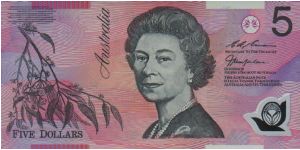 Queen on front; Parliament House on back Banknote
