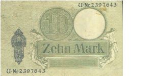 Banknote from Germany