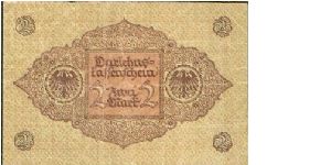 Banknote from Germany