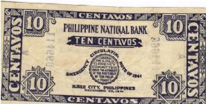 Banknote from Philippines