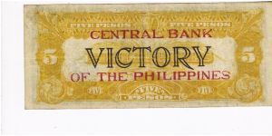 Banknote from Philippines