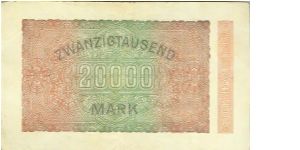 Banknote from Germany