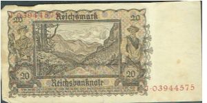 Banknote from Germany