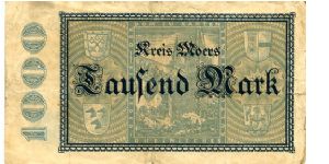 Banknote from Germany