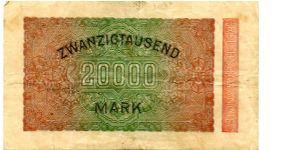 Banknote from Germany