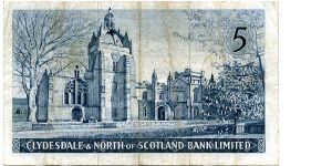 Banknote from Scotland