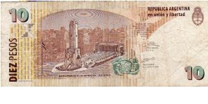 Banknote from Argentina