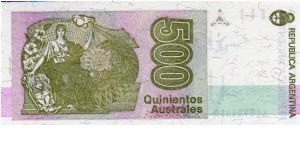 Banknote from Argentina