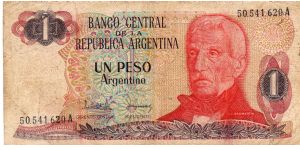 Denominacion: 1 Peso Banknote