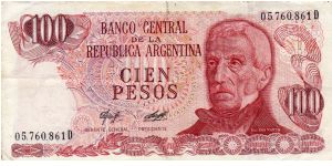 Denominacion: 100 Pesos Banknote