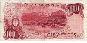 Banknote from Argentina