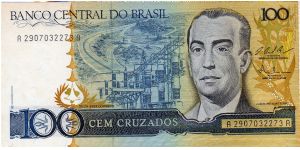 Denominacion: 100 Nuevos Cruzados Banknote