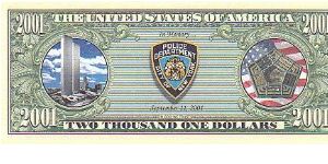 Banknote from USA