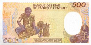 Banknote from Central African Republic