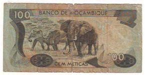 Banknote from Mozambique