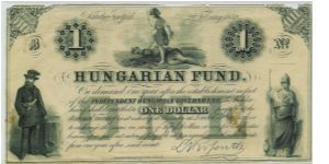 Post Hungarian revolution note. As far as I knew these were issued in 1848 during the revolution, but this one is dated later. Banknote