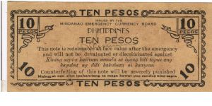 Banknote from Philippines