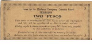 Banknote from Philippines