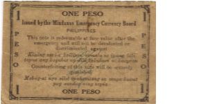 Banknote from Philippines