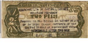 Banknote from Philippines