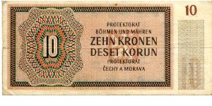 Banknote from Czech Republic