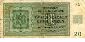 Banknote from Czech Republic