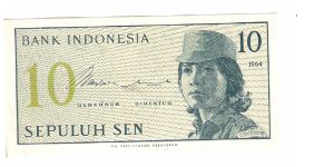 10 SEN
1 of 2 Consecutive numbered Banknote