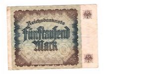 Banknote from Germany