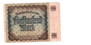 Banknote from Germany