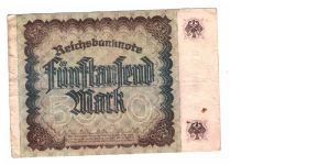 Banknote from Germany