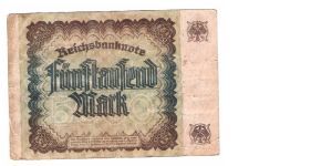 Banknote from Germany