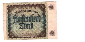 Banknote from Germany