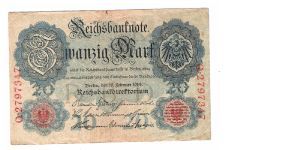 GERMANY
1 OF 8 DATED 1914
# Q2797347 Banknote