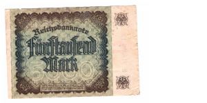 Banknote from Germany