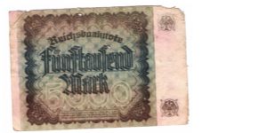 Banknote from Germany