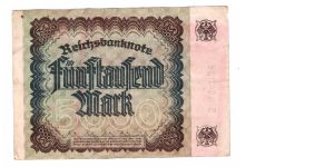 Banknote from Germany