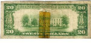 Banknote from USA