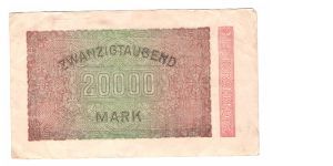 Banknote from Germany