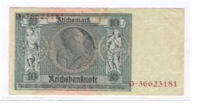 Banknote from Germany