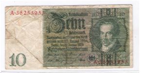 10 MARK
A-36253953 Banknote