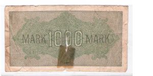 Banknote from Germany