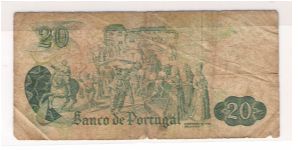 Banknote from Portugal