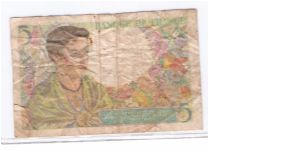 Banknote from France