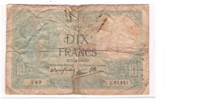 FRANCE
10 FRANCS

149
E.81441
2036004149 Banknote