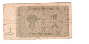 Banknote from Germany