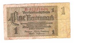 GERMANY
1 MARK
B.92731604

1 OF 10 Banknote